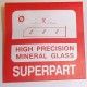 33.9X1,5mm Mineral. Glass for watches
