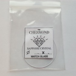 33.0X1,5mm Mineral. Glass for watches