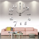 3D Wall Clock sieninis laikrodis