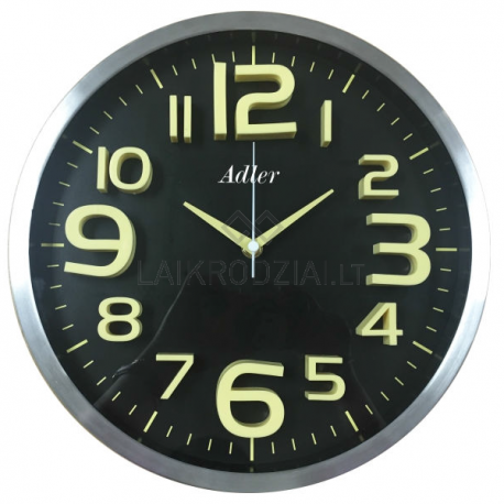 ADLER 30146BL Quartz Wall Clock