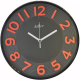 ADLER 30151 RED Quartz Wall Clock