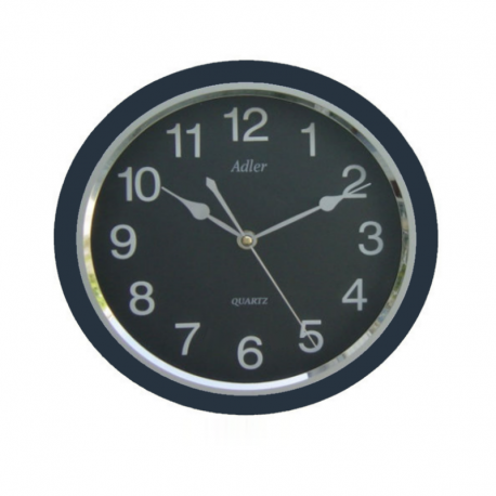 ADLER 30018 GREY Quartz Wall Clock