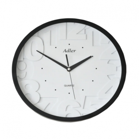 ADLER 30018 GREY Haстенные кварцевые  часы