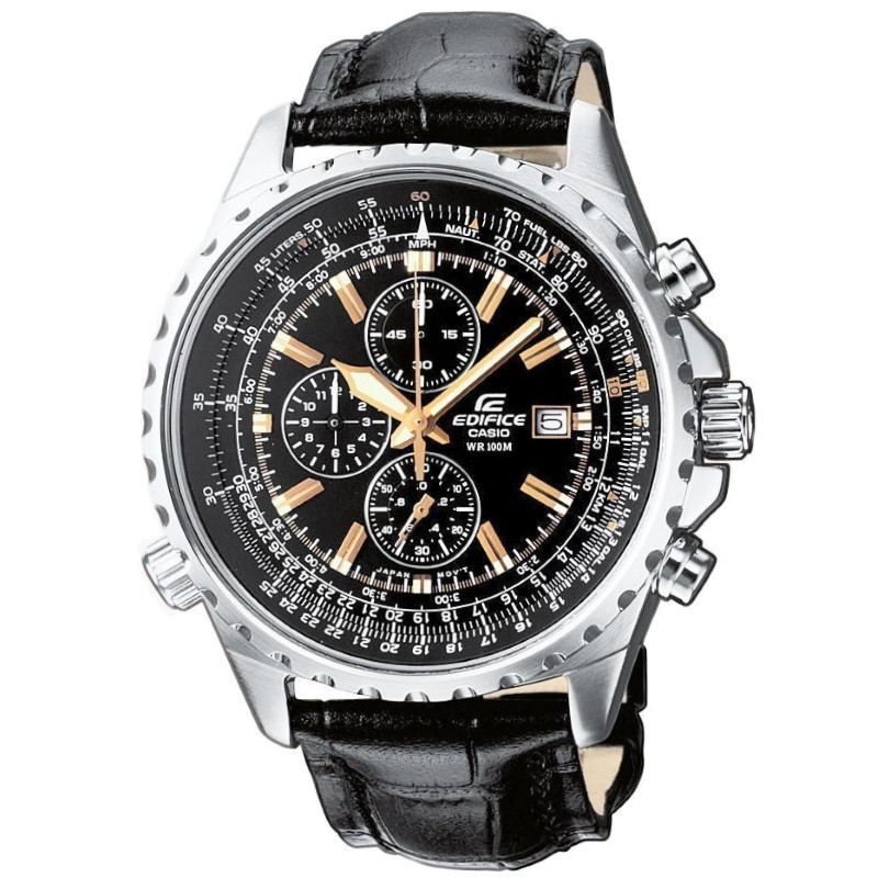 Watches - Casio EF-527L-1AVEF - Sukurtas aviatoriams