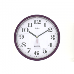 ADLER 30019 VIOLET Quartz Wall Clock