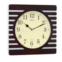 ADLER 21174W Quartz Wall Clock