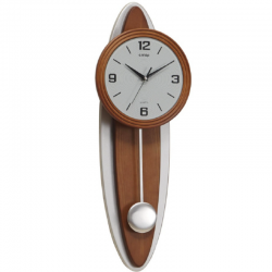 CNTOP P17045O OAK. Quartz Wall Clock