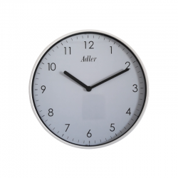 ADLER 30165 WHITE Haстенные кварцевые  часы
