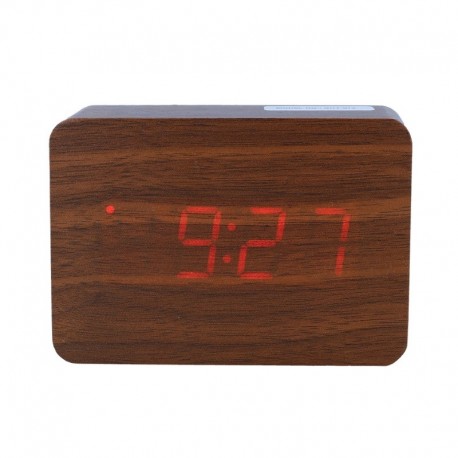 Электронные LED часы - будильник GHY-012/BR/RED