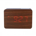 Electric LED Alarm Clock XONIX GHY-012/BR/RED