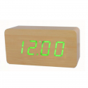 Electric LED Alarm Clock XONIX GHY-015YK/BR/GR