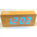 Electric LED Alarm Clock XONIX GHY-006YK/BR/BL