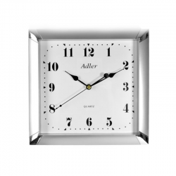 ADLER 30089 SILVER MAT Настенные часы