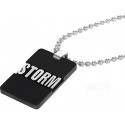 Ожерелье Storm 3D Tag Necklace (Slate)