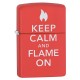 Žiebtuvėlis ZIPPO 28671 Keep Calm and Flame On Lighter