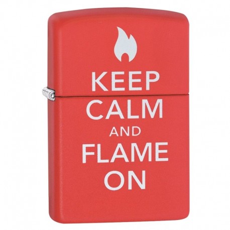 Žiebtuvėlis ZIPPO 28671 Keep Calm and Flame On Lighter