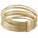 Apyrankė Storm Cartel Twist Bangle Gold