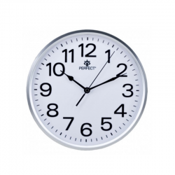 Clock PERFECT GWL683/SILVER