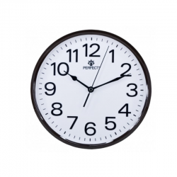 Clock PERFECT GWL683/BROWN 
