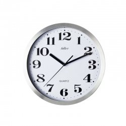 ADLER 30087 SILVER  Wall clock 