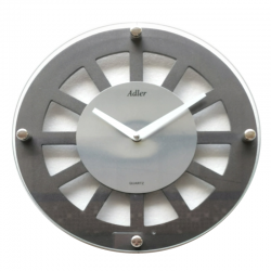 ADLER 21158 ANTR/SIL Wall clock 