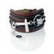 Apyrankė Storm Ox Cuff Brown