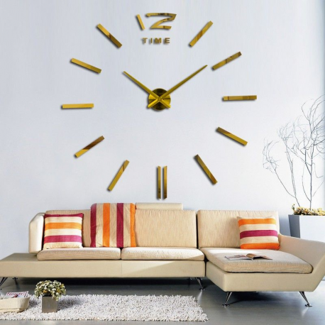 3D Wall Clock SL 3D-002 sieninis laikrodis