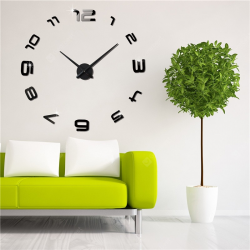 3D Wall Clock sieninis laikrodis