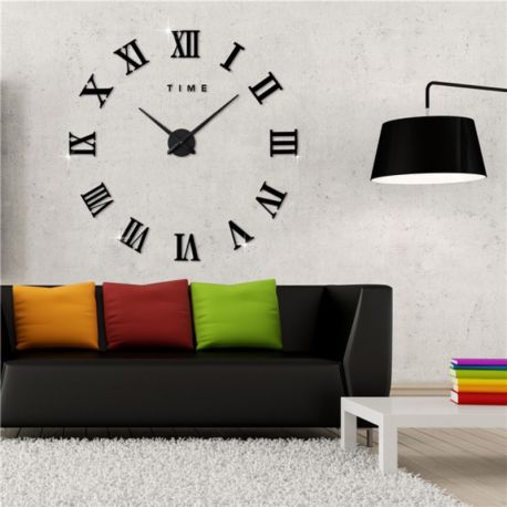 3D Wall Clock SL 3D-002 sieninis laikrodis