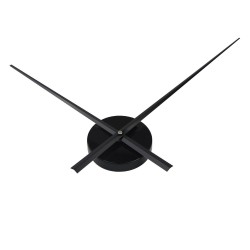 SL laikrodis 3D be segmentų juodas
